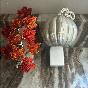 Bath and body works Silver Pumpkin and Autumn Leaves plug in air fresher